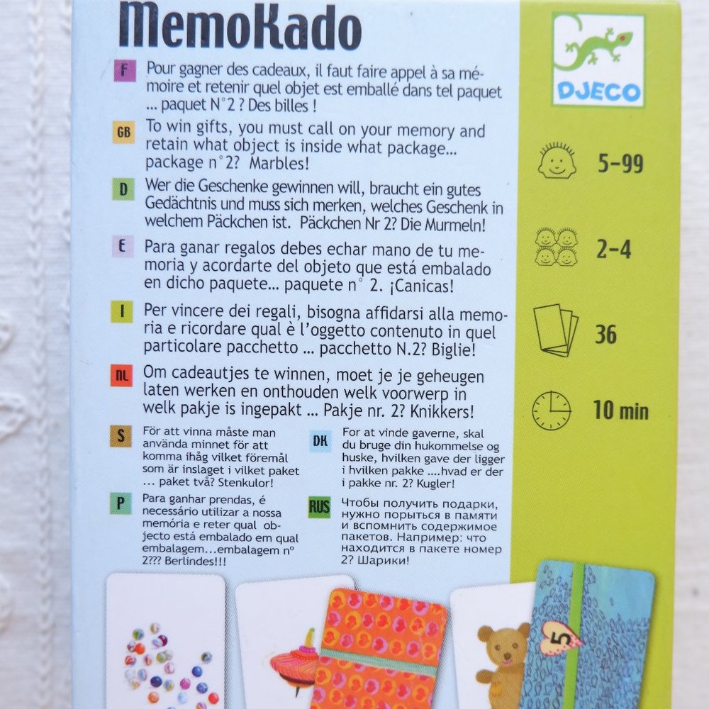 Memokado Memory Game - Picture 7 of 8